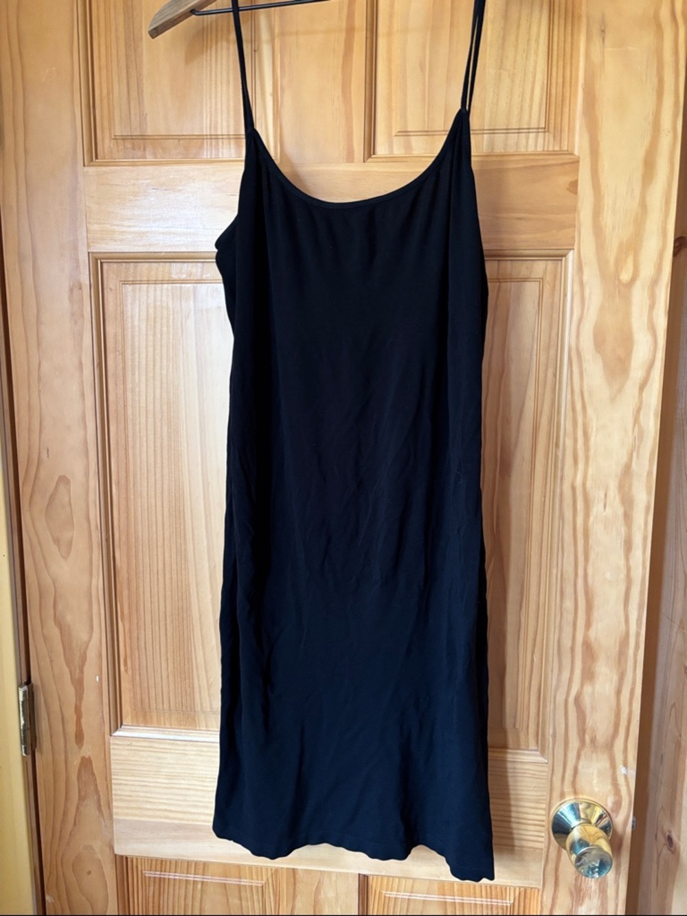 Women's Black Slip Dress